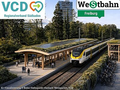 VCD BW Baden-Württemberg Westbahn Freiburg S-Bahn Bahnreaktivierung ÖPNV