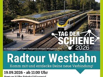 Westbahn VCD BW Baden-Württemberg Freiburg Exkursion Verband Radtour ÖPNV Mobilität