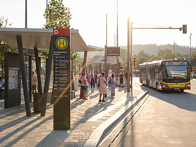 Tübingen Europaplatz Stadt ZOB Baden-Württemberg VCD Mobilität ÖPNV